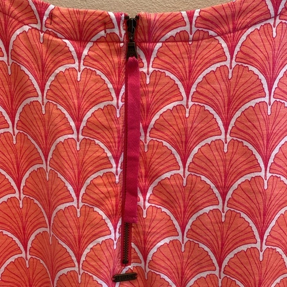 Hatley Nellie Dress Cotton Pink Purple Seashell Print XL - Picture 6 of 9